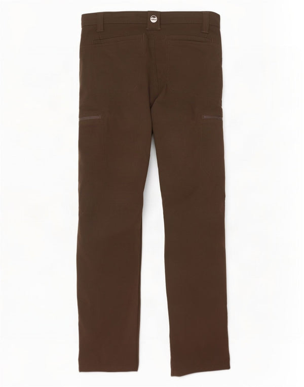 Pantalón Cargo Recto Para Hombre Wrangler W32 L32 Nylon Caqui