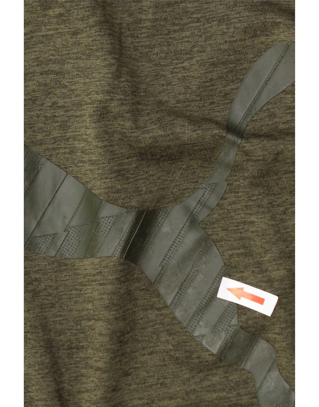 Puma Camiseta gráfica para hombre Top Small Caqui Poliéster