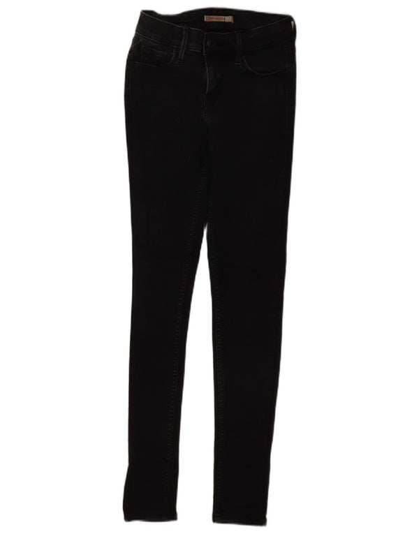 Vaqueros Levi's 710 Super Skinny para mujer W25 L30 Algodón negro