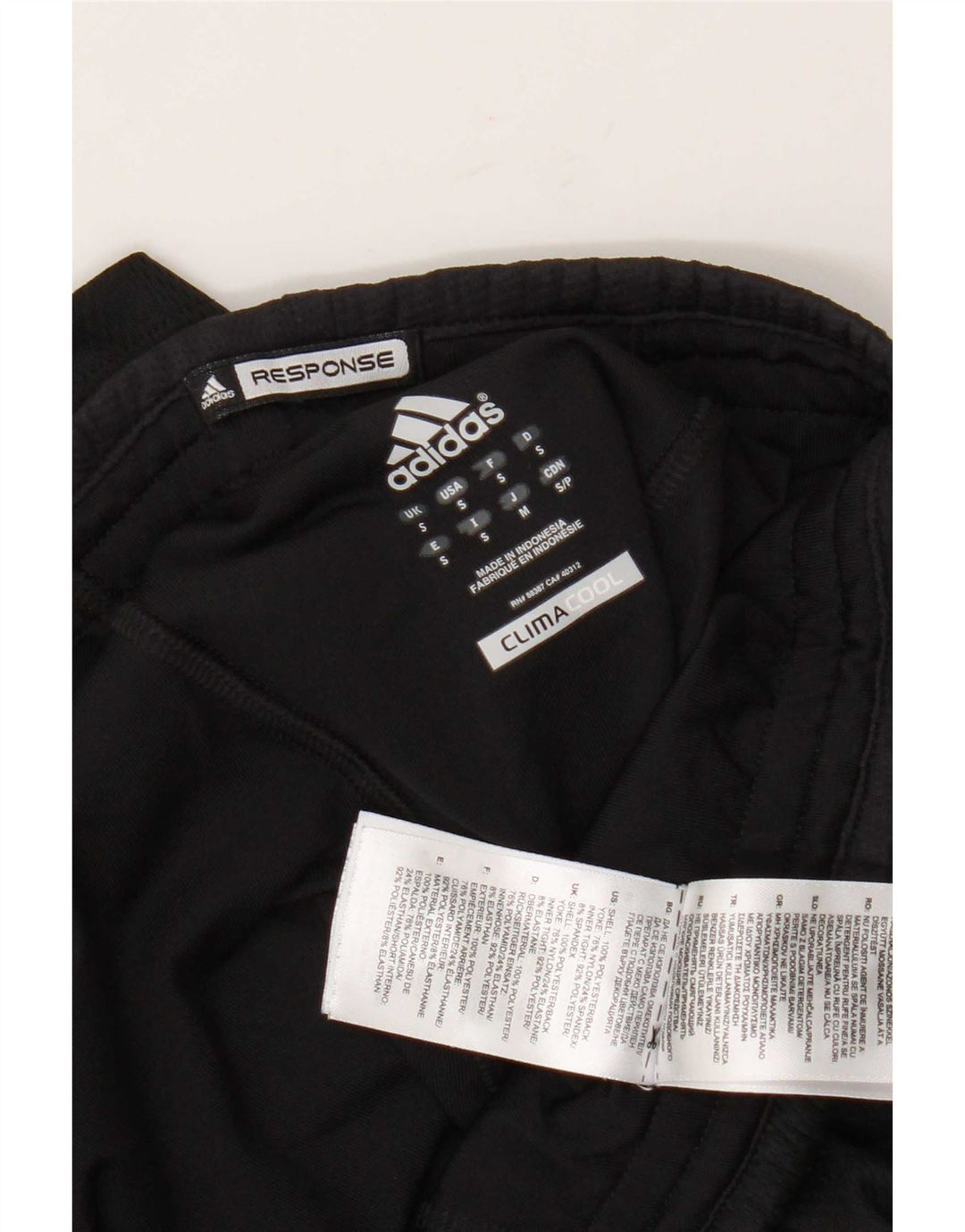 Adidas Mens Climacool Sport Shorts Pequeño Negro Poliéster