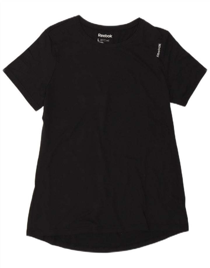 Reebok - Camiseta para mujer, talla 40, talla M, color negro