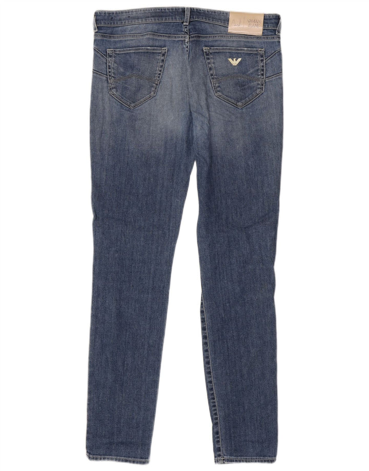 ARMANI Vaqueros Skinny Mujer W30 L30 Algodón Azul