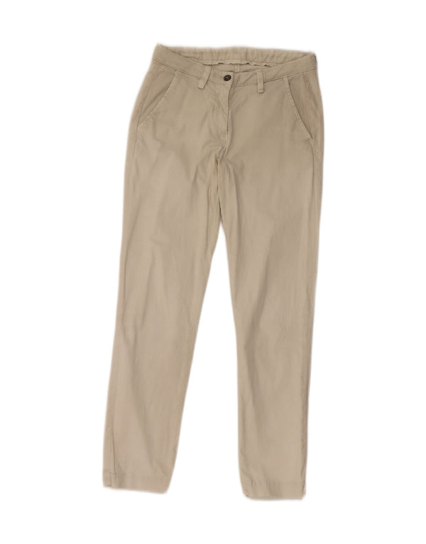 Kappa Pantalón chino ajustado perfecto para mujer EU 38 Medium W28 L26 Beige