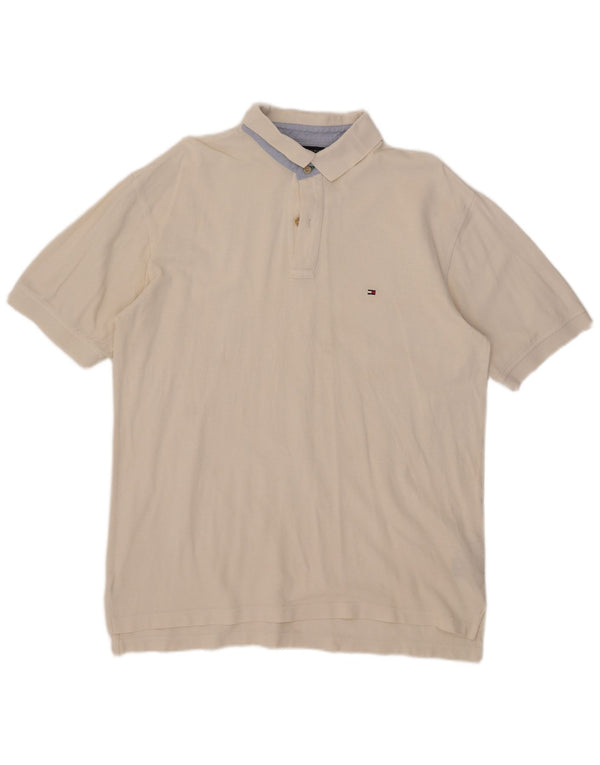 Tommy Hilfiger Polo Hombre XL Blanco Algodón