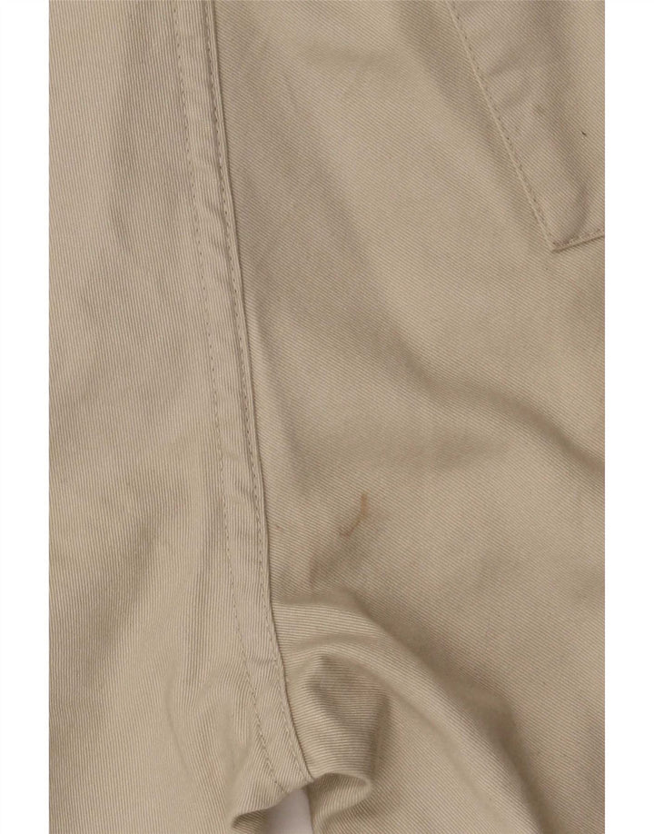 Vintage hombres cargo pantalones cortos grandes W30 Beige