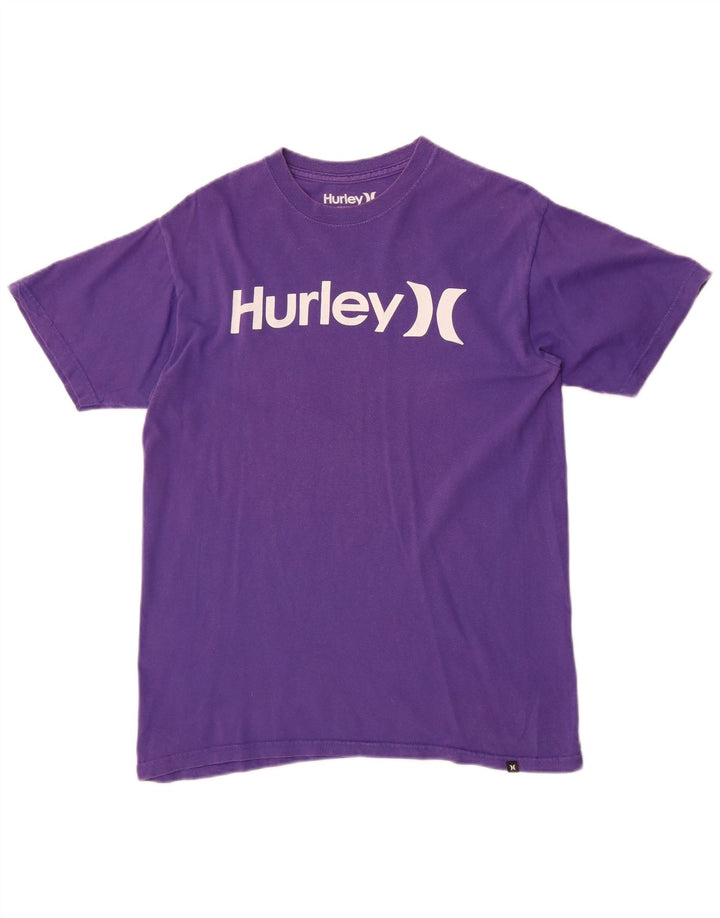 Harley - Camiseta gráfica de ajuste regular para hombre, algodón morado medio