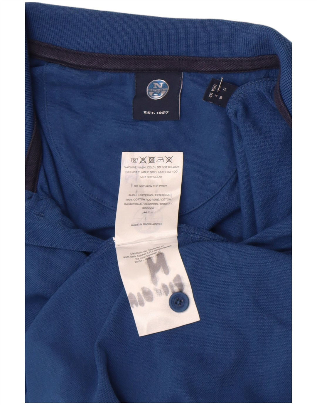 Polo North Sails Hombre Algodón Azul Marino Mediano