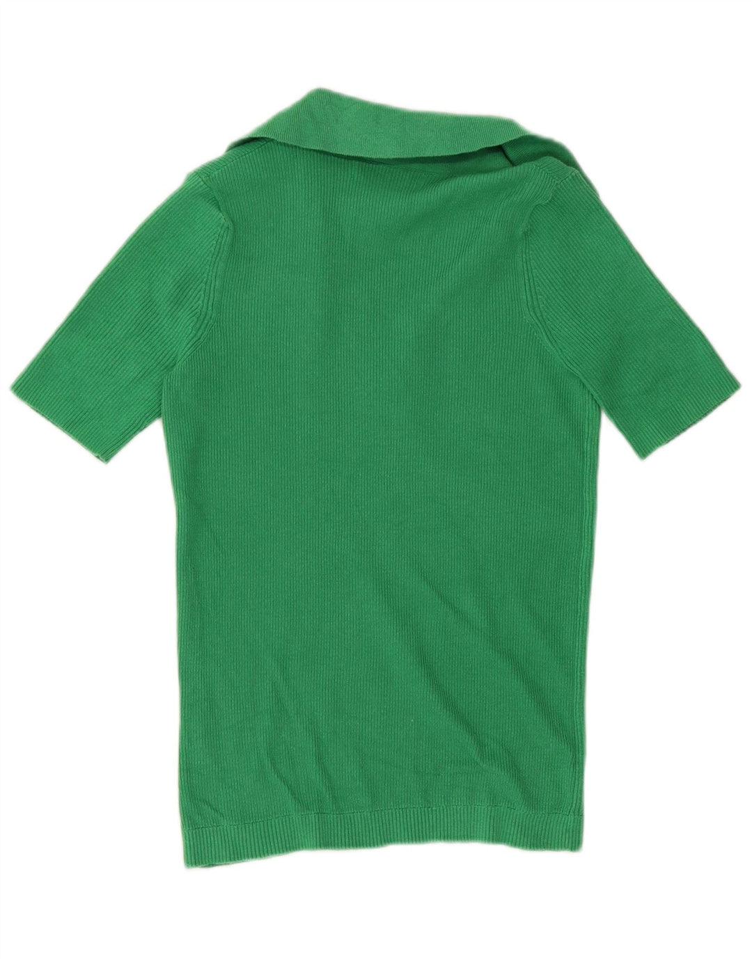 Marks & Spencer Polo de punto para mujer UK 8 Small Verde