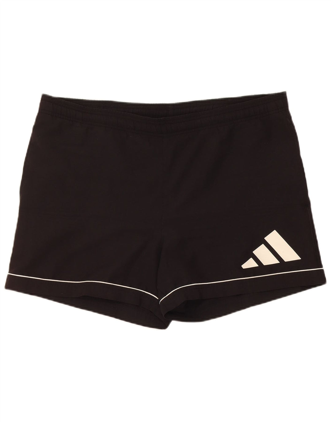 Adidas Hombre Bañador Corto Mediano Negro Poliéster