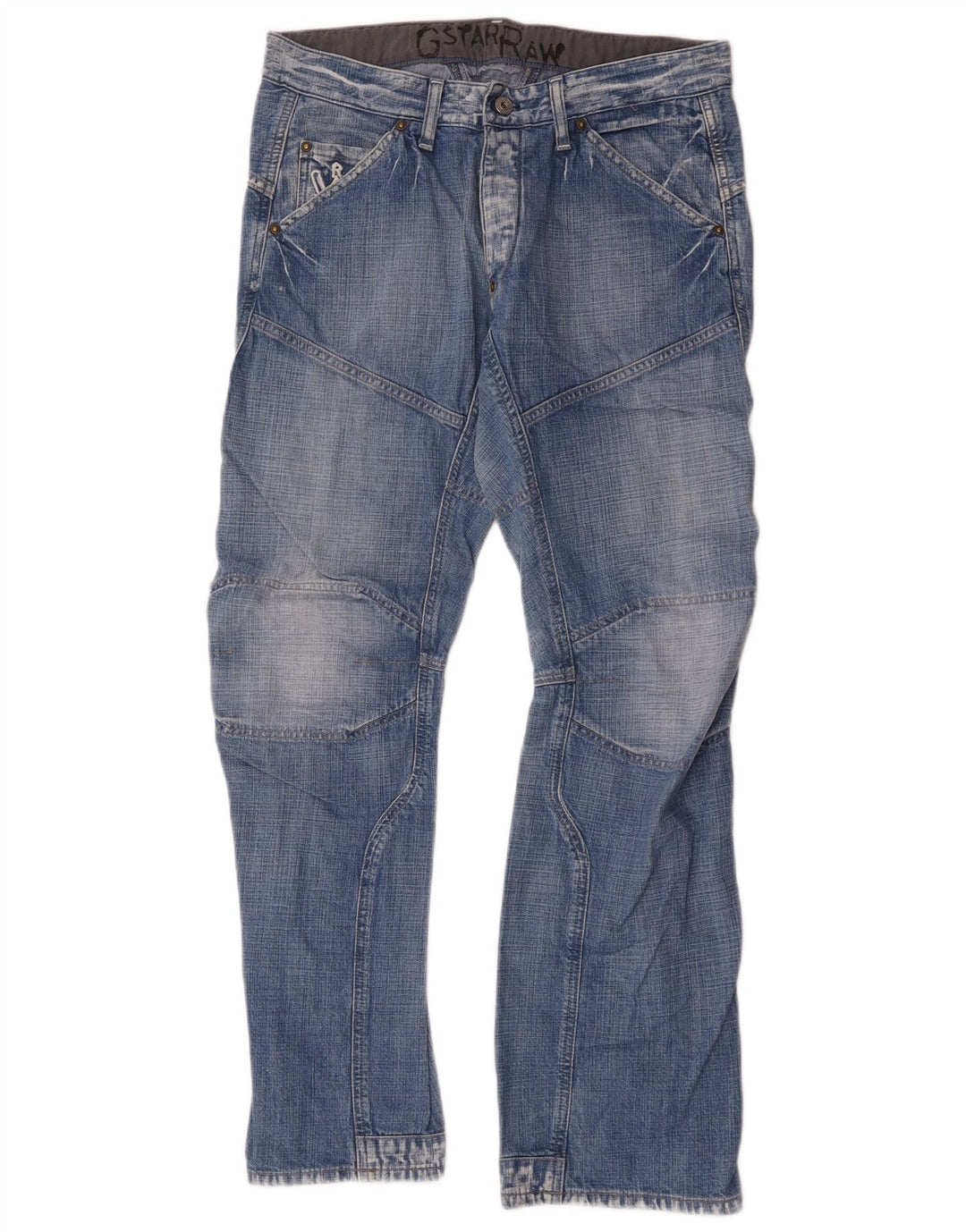 Vaqueros rectos tipo cargo para hombre G-Star W34 L32 Algodón azul