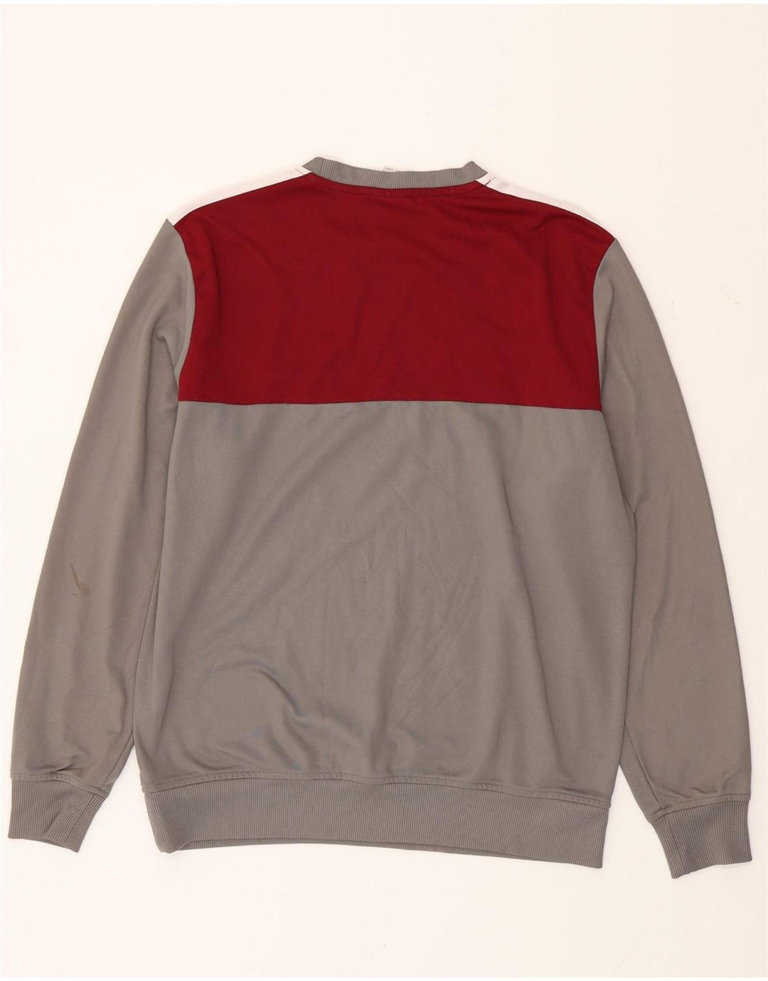 NEW ERA Hombre Cooperstown Sudadera Jumper Large Gris Colorblock