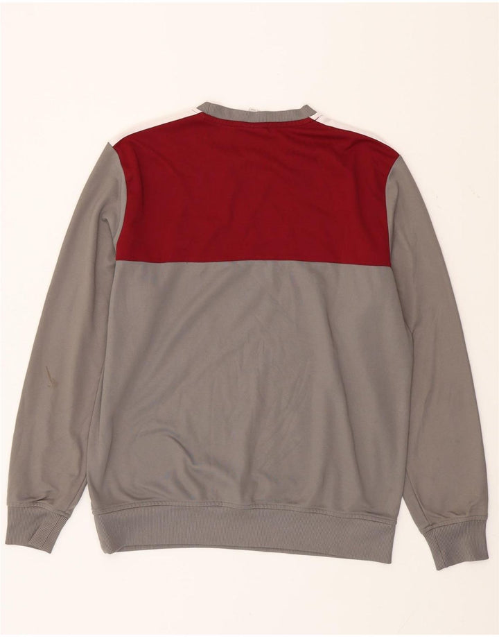NEW ERA Hombre Cooperstown Sudadera Jumper Large Gris Colorblock