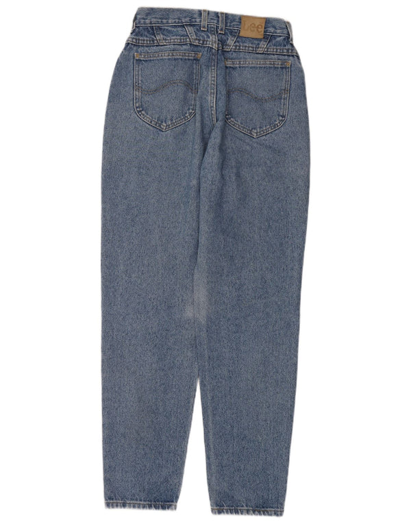 Vaqueros Cónicos De Talle Alto Para Mujer Lee W28 L30 Azul