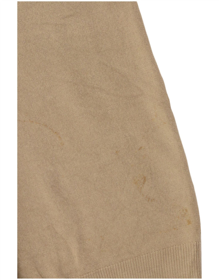 Marks & Spencer Suéter con Cuello en V Autograph para Hombre Pequeño Acrílico Beige