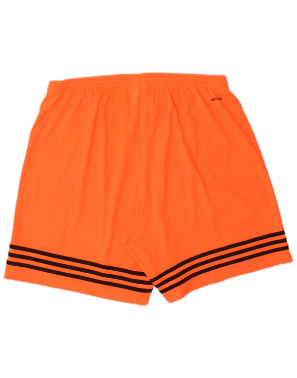 Adidas Mens Climalite Sport Shorts XL Naranja Poliéster