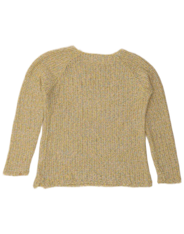 Zara Jersey Niña Cuello Barco 13-14 Años Amarillo