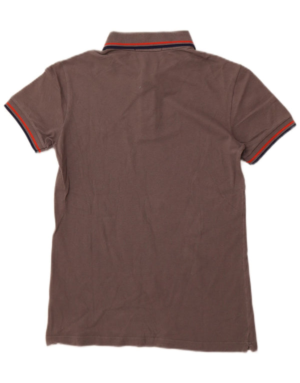 FRED PERRY Polo para hombre pequeño algodón gris