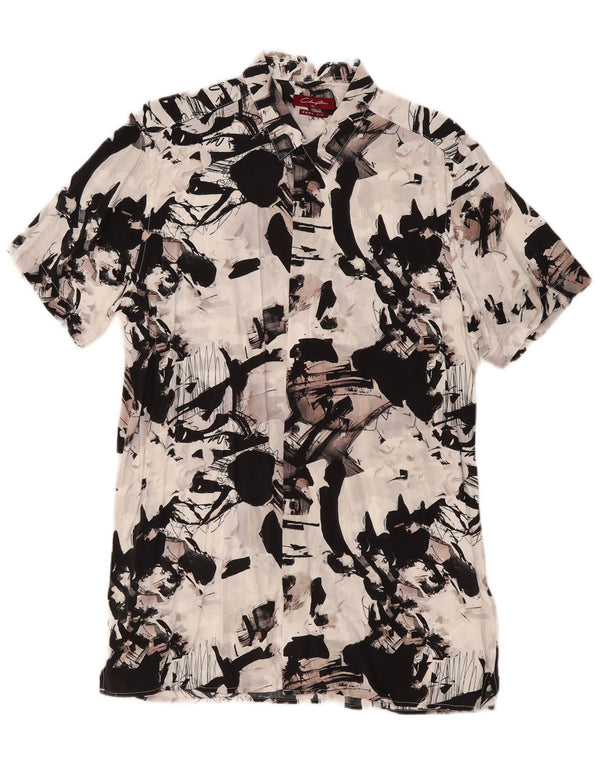 Clayton Blusa de manga corta para mujer UK 40 XL Multicolor Classic