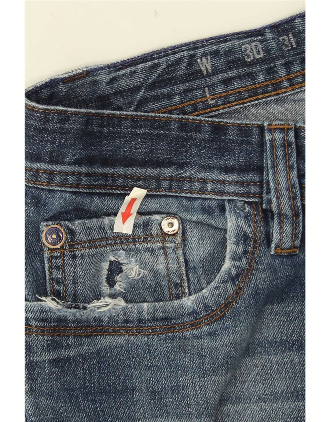 Vaqueros Joop Hombre Rectos W34 L32 Azul