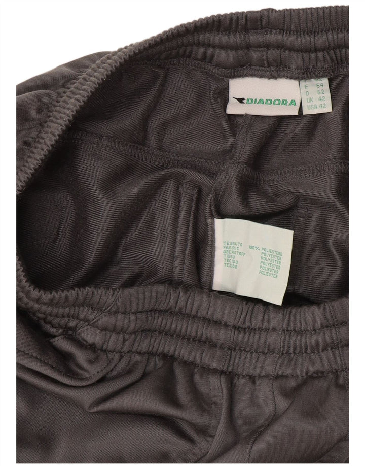 Diadora Pantalón Chándal Hombre 2XL Gris Poliéster