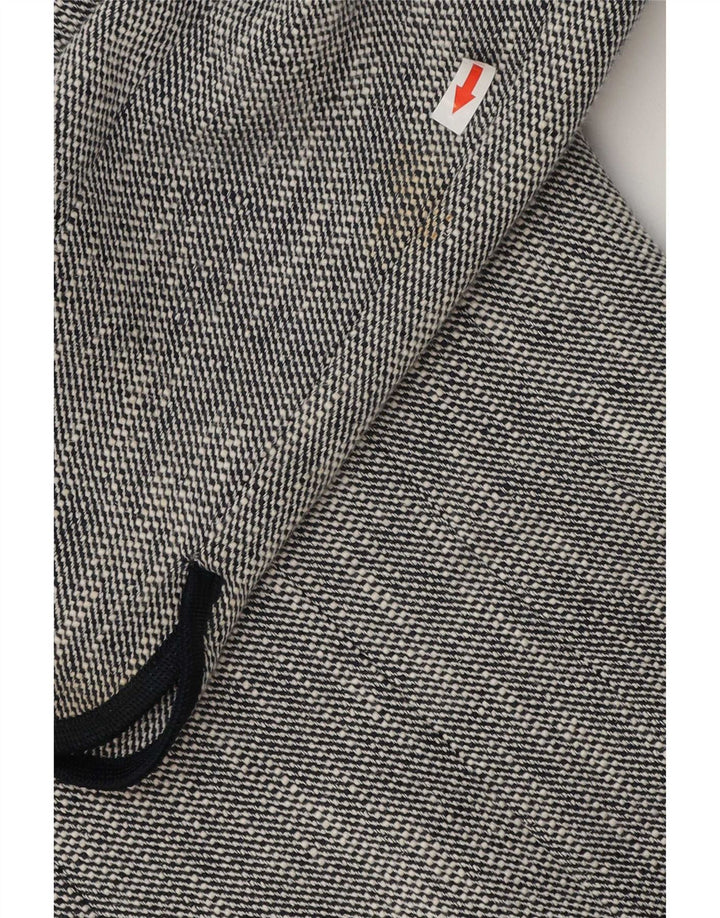 Hobbs Chaqueta Blazer de 2 Botones para Mujer UK 10 Small Azul Marino Algodón