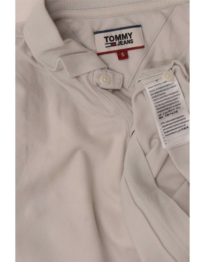 Polo Tommy Hilfiger Hombre Pequeño Algodón Blanco
