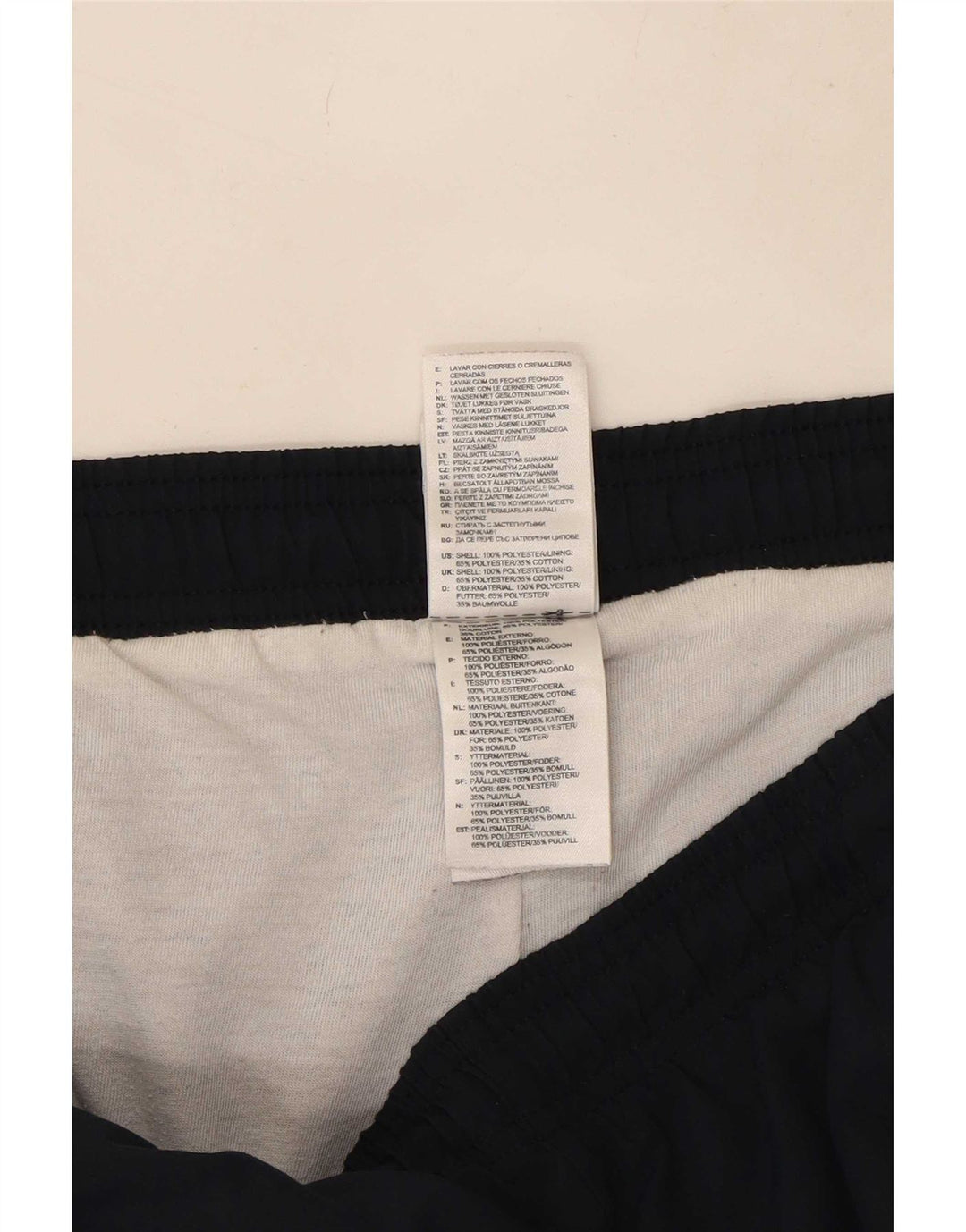 Adidas Hombre Pantalones De Chándal Joggers Medium Azul Marino Poliéster