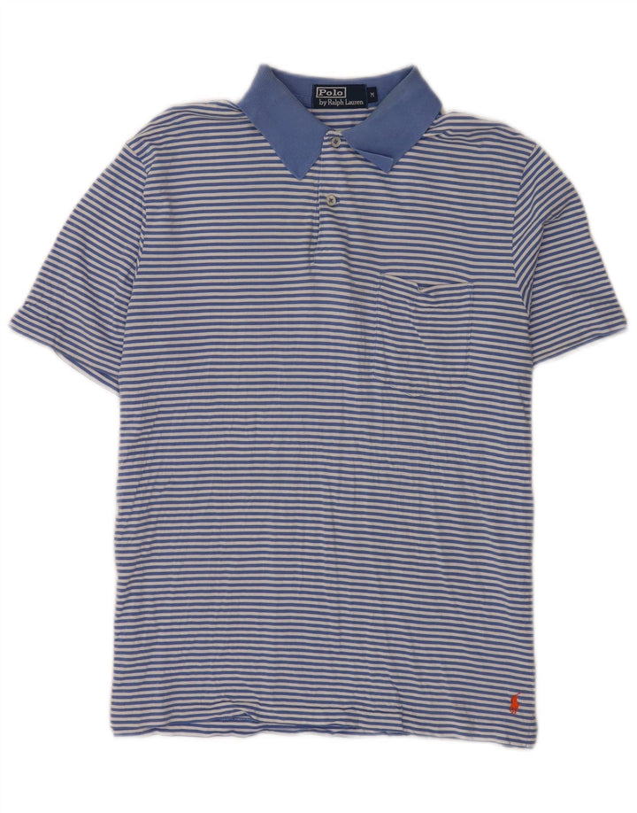 Camisa Polo Ralph Lauren Hombre Rayas Azul Medio