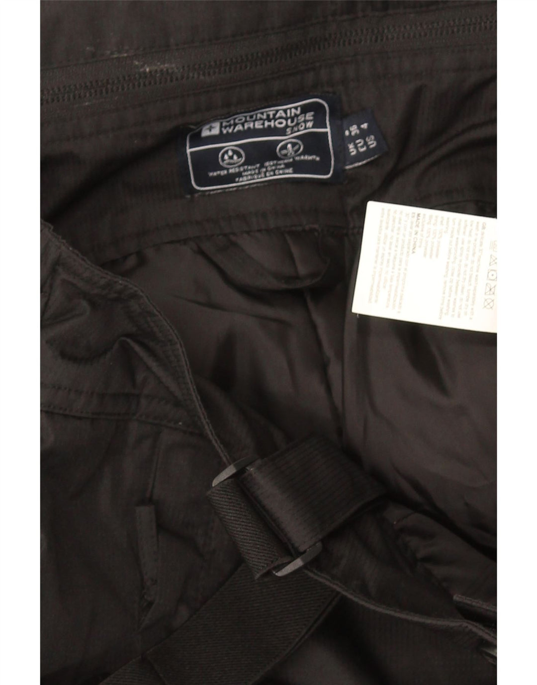Pantalones de esquí con peto para mujer Mountain Warehouse UK 8 Small Black