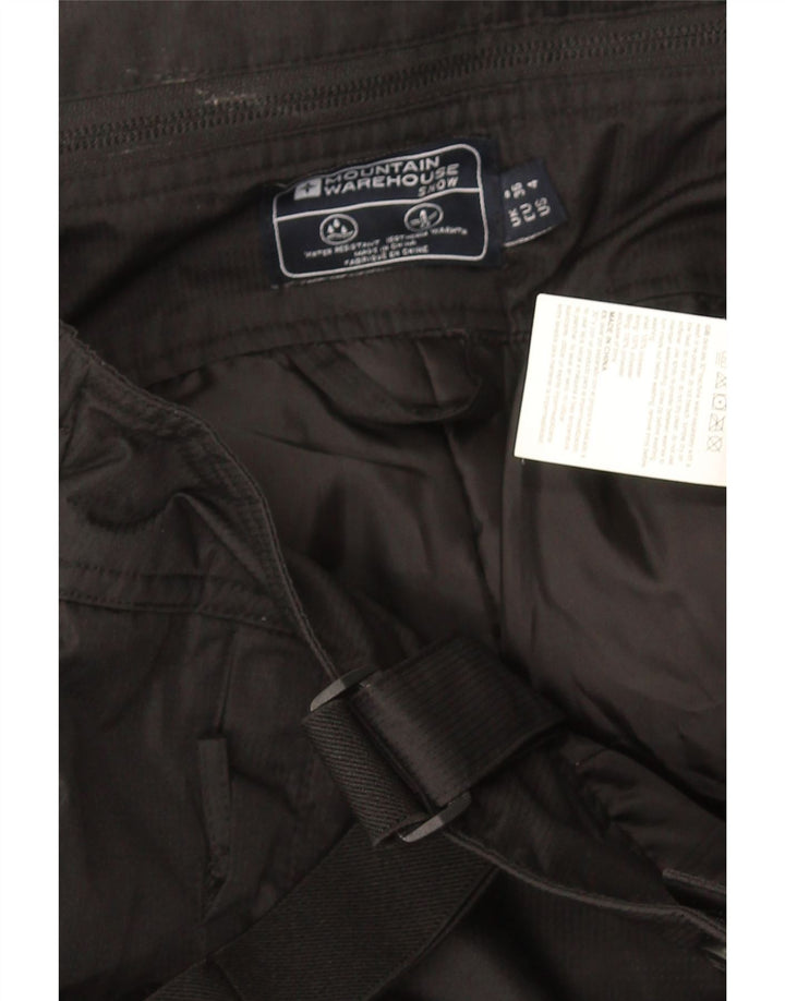 Pantalones de esquí con peto para mujer Mountain Warehouse UK 8 Small Black
