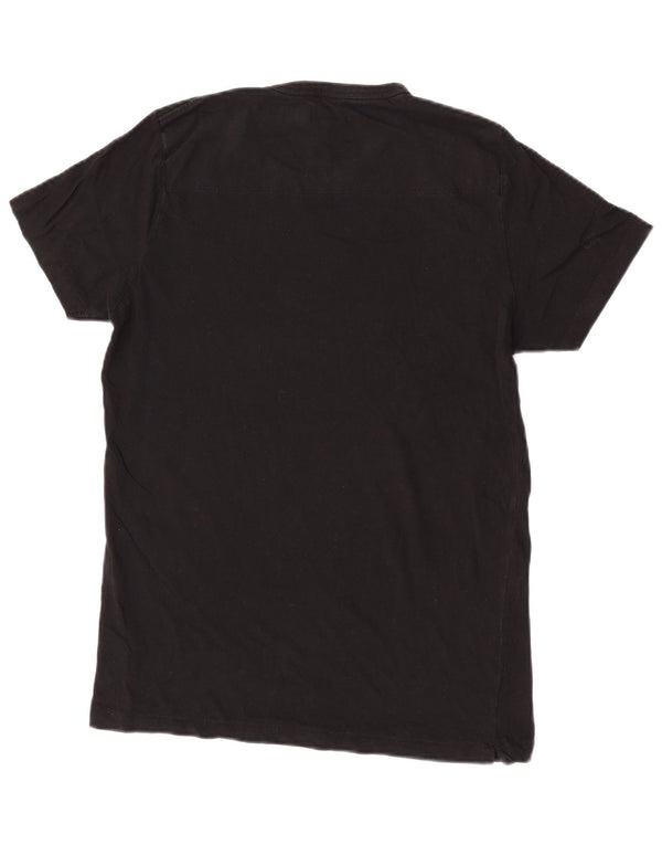 French Connection Camiseta para mujer Top UK 44 Grande Algodón negro