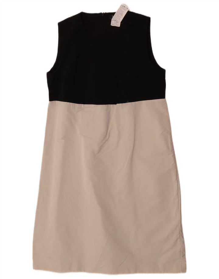 Max Mara Vestido recto sin mangas para mujer UK 46 Large Color blanco