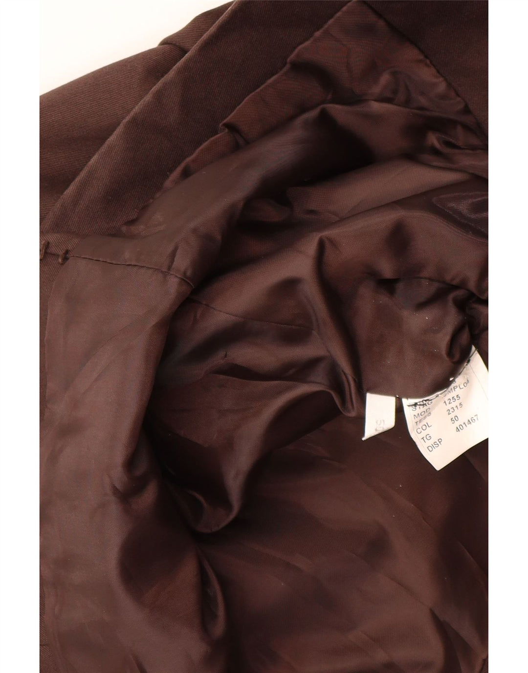 Iceberg Chaqueta tipo blazer de 3 botones para hombre IT 50 Large Viscosa marrón