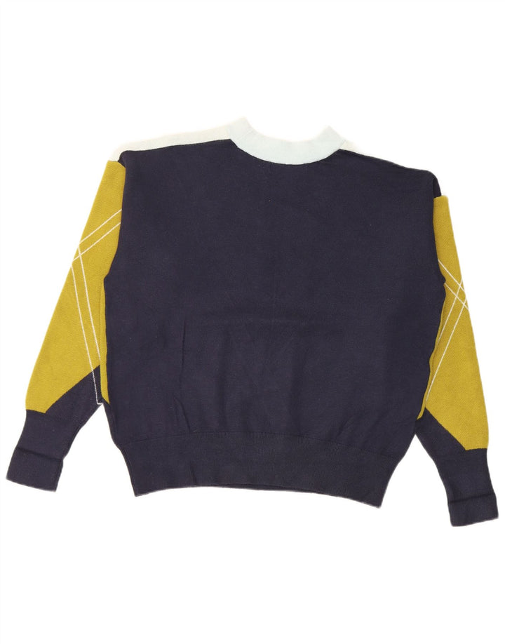 Marks & Spencer - Jersey de cuello redondo para mujer, talla 40, tamaño mediano, azul marino