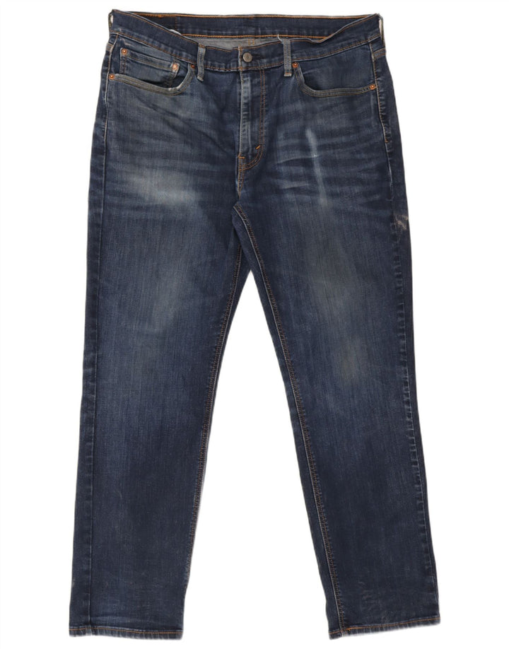 Levi's Hombre 541 Slim Jeans W36 L32 Algodón Azul Marino