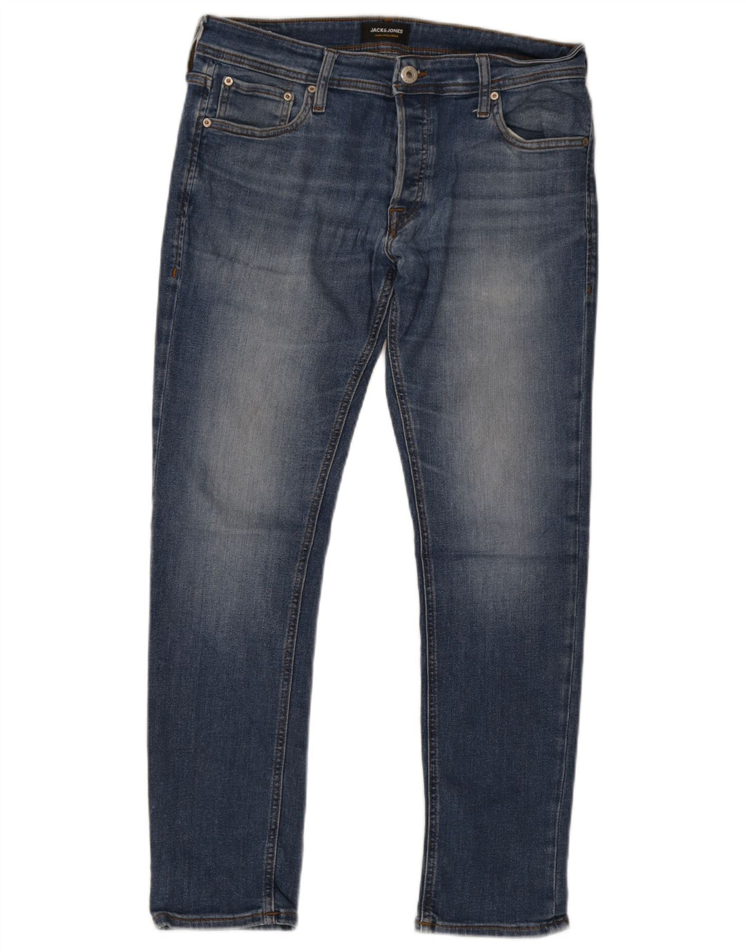 Jack & Jones Vaqueros Slim para Hombre W33 L30 Algodón Azul