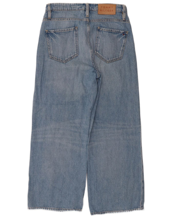Tommy Hilfiger Vaqueros Cortos Cónicos Y De Corte Suelto Gramercy Para Mujer W28 L25 Azul