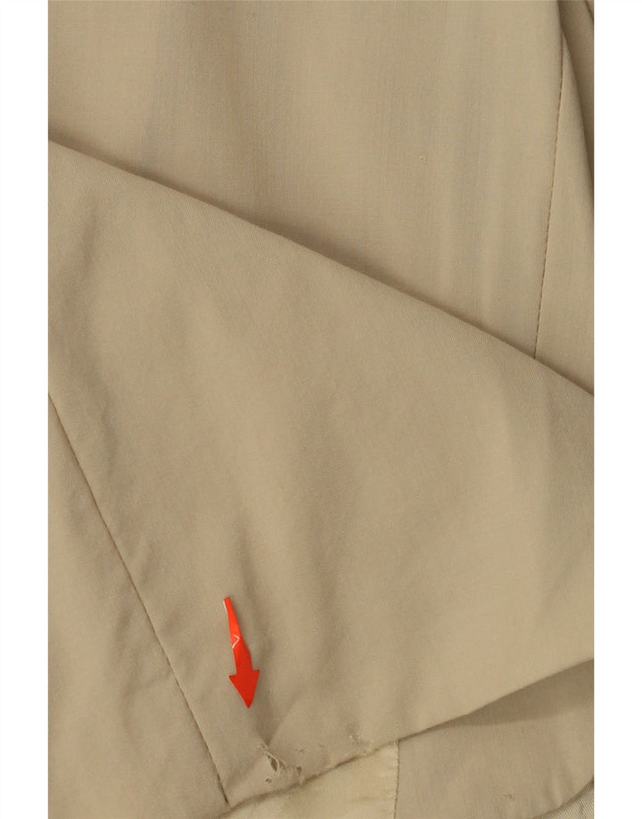 HUGO BOSS Chaqueta tipo blazer de 2 botones para hombre UK 38 Lana virgen beige mediana