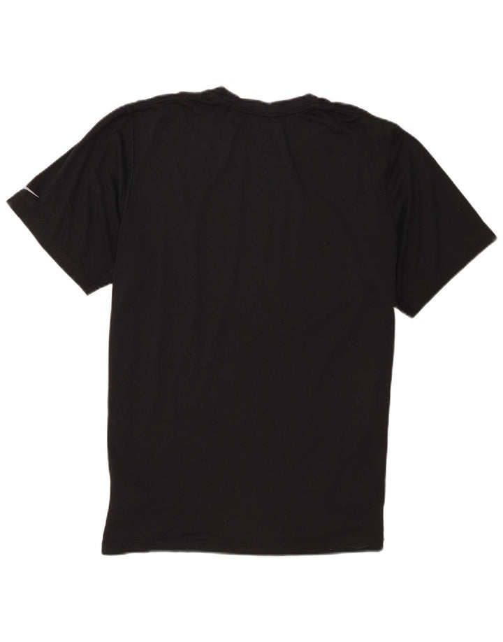 Nike Camiseta Dri Fit Graphic para Hombre Top Mediano Negro Poliéster