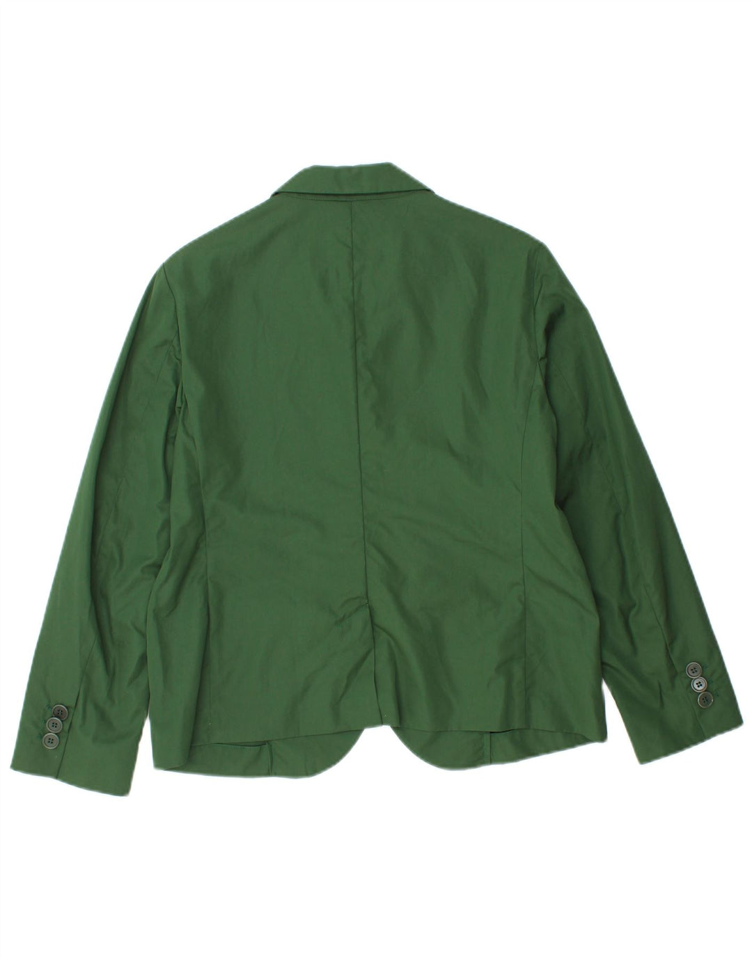 Aspesi Chaqueta Blazer De 2 Botones Para Mujer IT 42 Algodón Verde Medio