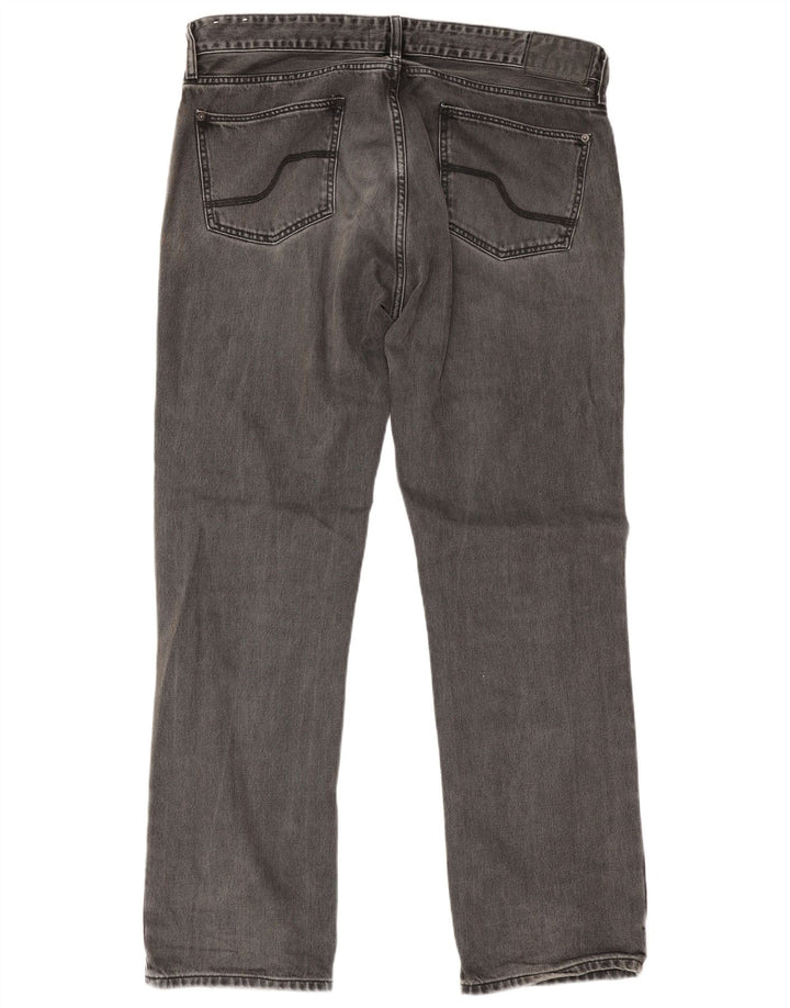 Vaqueros rectos para hombre Fat Face W36 L32 Algodón gris