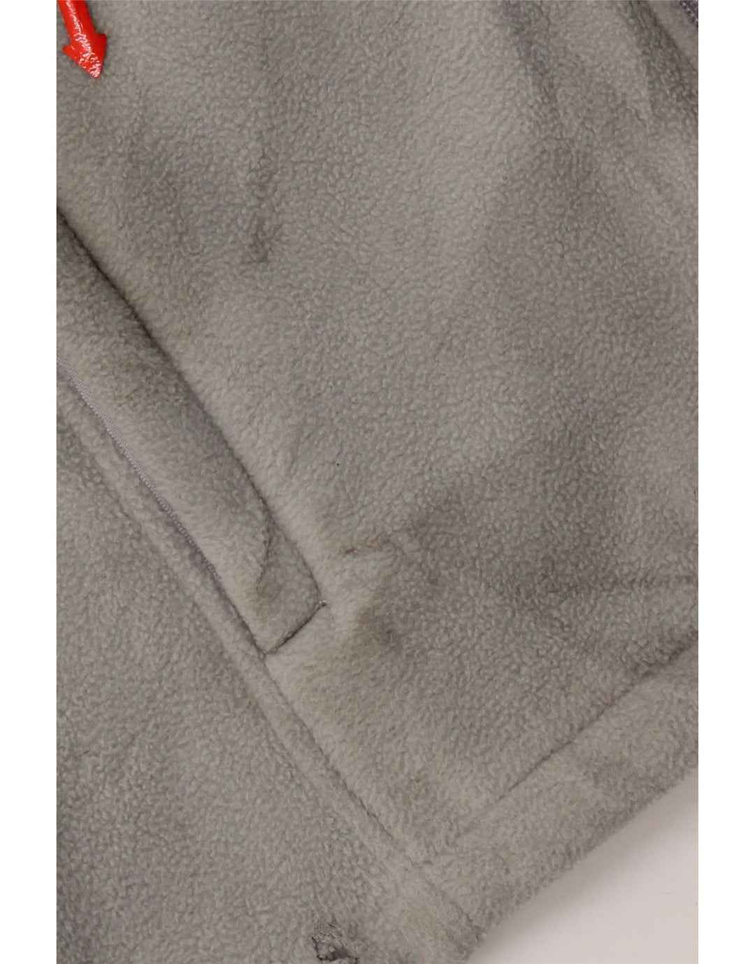 Reebok Chaqueta polar con capucha para hombre UK 42 XL Poliéster gris