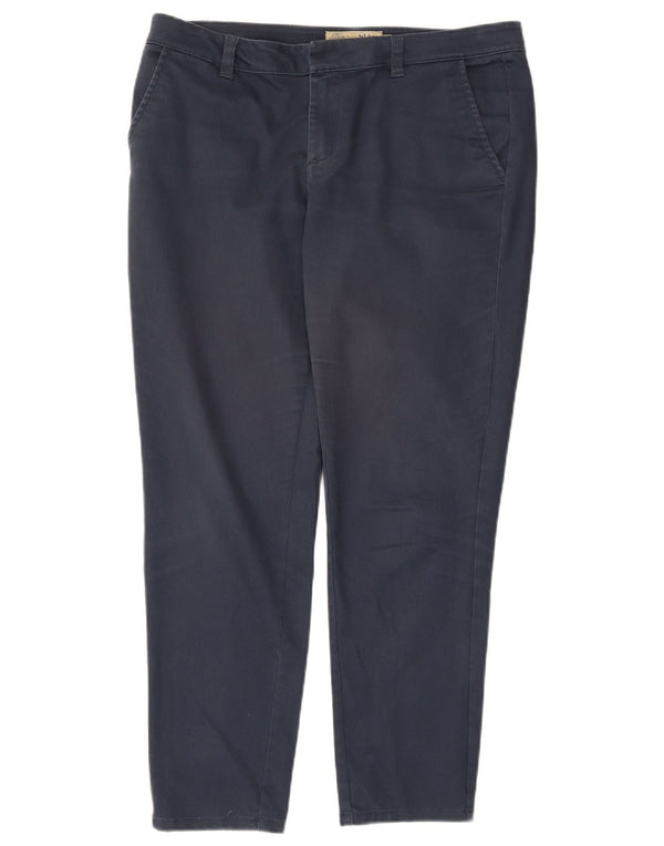 Pantalones chinos ajustados para mujer de Fat Face UK 12 Medium W34 L26 Azul marino Algodón
