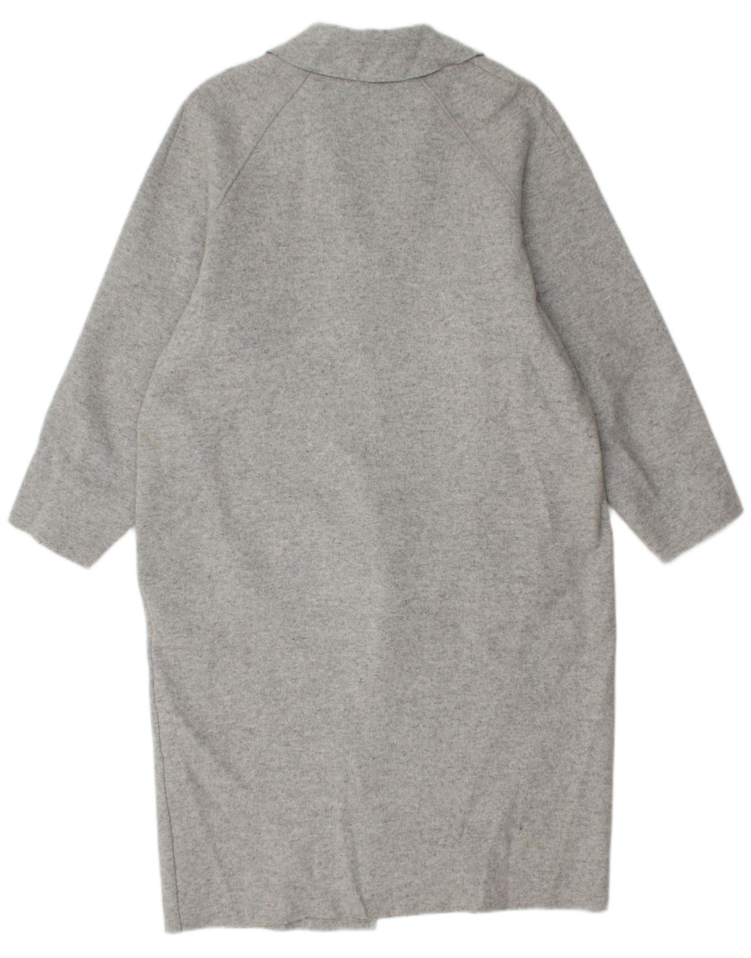 Cos Mujer Jersey Abrigo Reino Unido 10 Pequeño Gris Lana