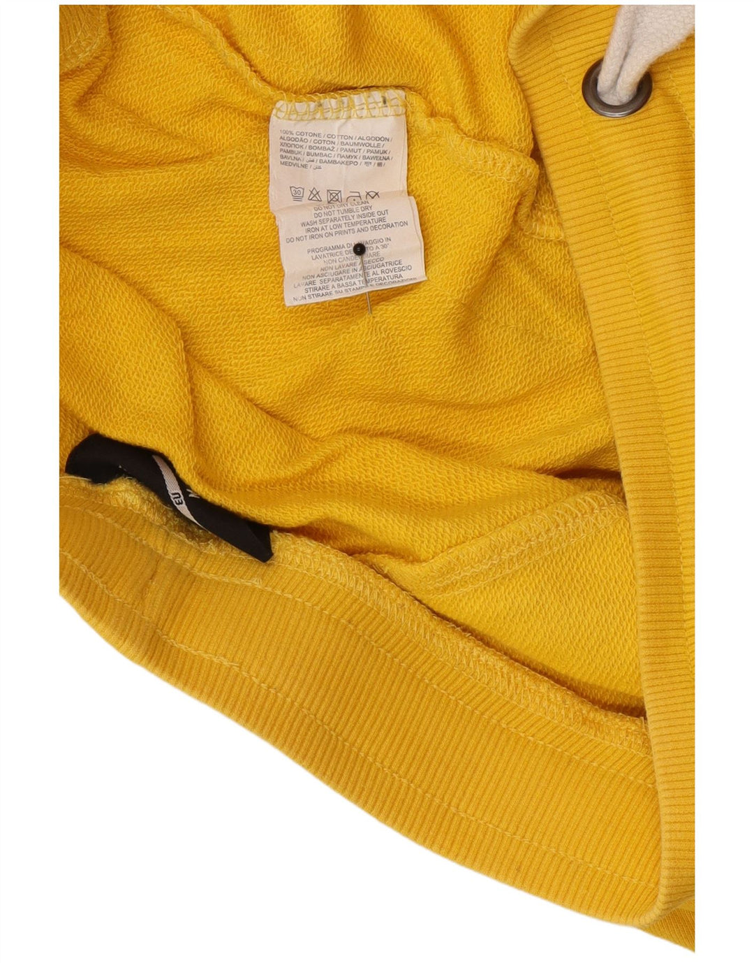 Lotto Hombre Shorts Deportivos Gráficos De Algodón Amarillo Medio
