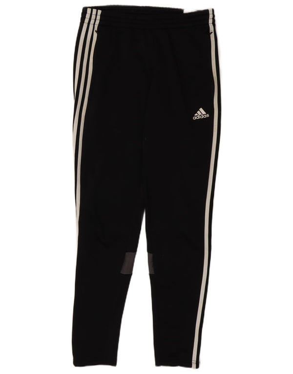 Adidas Mens Climalite Chándal Pantalones Pequeños Negro Poliéster