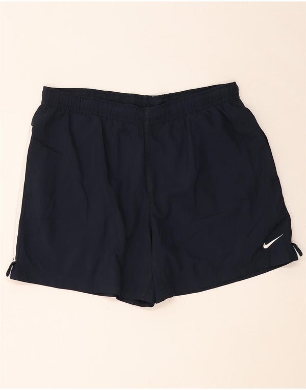 NIKE Pantalones cortos deportivos Dri Fit para hombre XL Poliéster azul marino