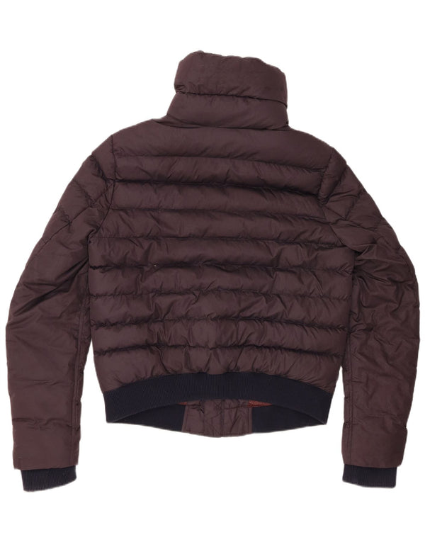 G-Star Chaqueta acolchada para mujer ES 44 Poliéster con bloques de color morado mediano