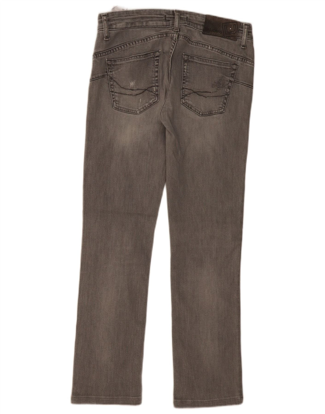 Jeans Ajustados Mujer Liu Jo W30 L30 Algodón Gris