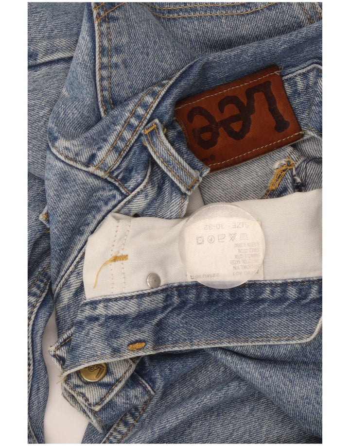 LEE Vaqueros rectos Brooklyn para hombre W30 L32 Algodón azul